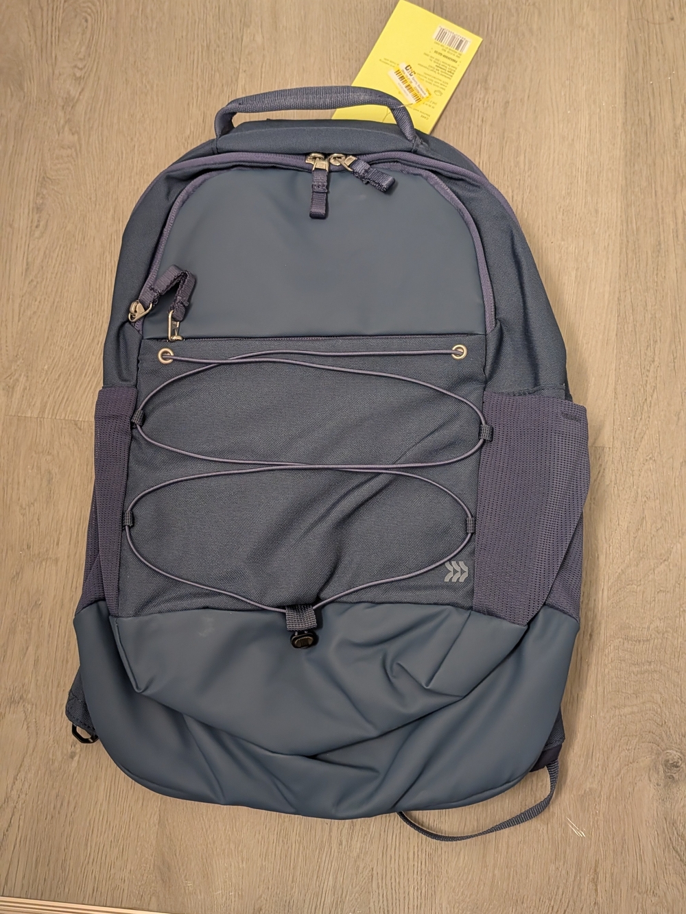 All In Motion 17-in Dark Blue Backpack Book Bag New With Tags